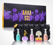 ANNA SUI miniatures gift set with pouch