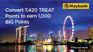 Maybank - Convert 7,420 TREAT Points to earn 1000 BIG Points